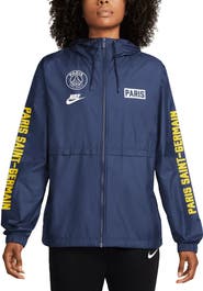 Nike Women's Nike  Navy Paris Saint-Germain Essential Woven Full-Zip Jacket