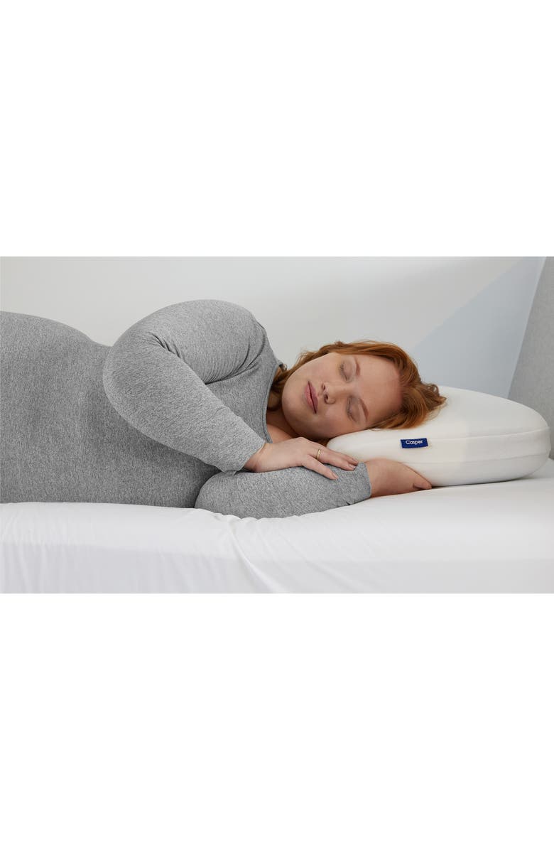 Casper Essential Cooling Pillow, Alternate, color, White