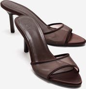 Prologue Shoes Monroe Stiletto Mesh Sandal