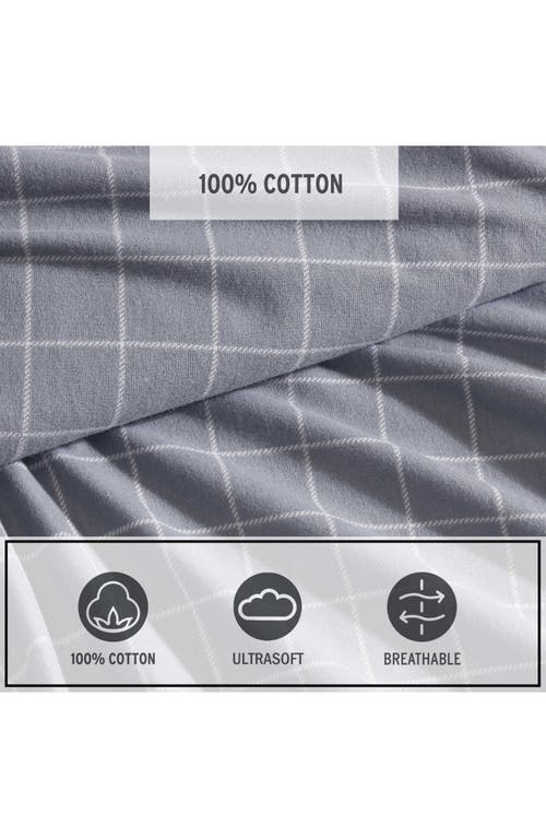 Eddie Bauer Great Plains Plaid Print Flannel Sheet Set
