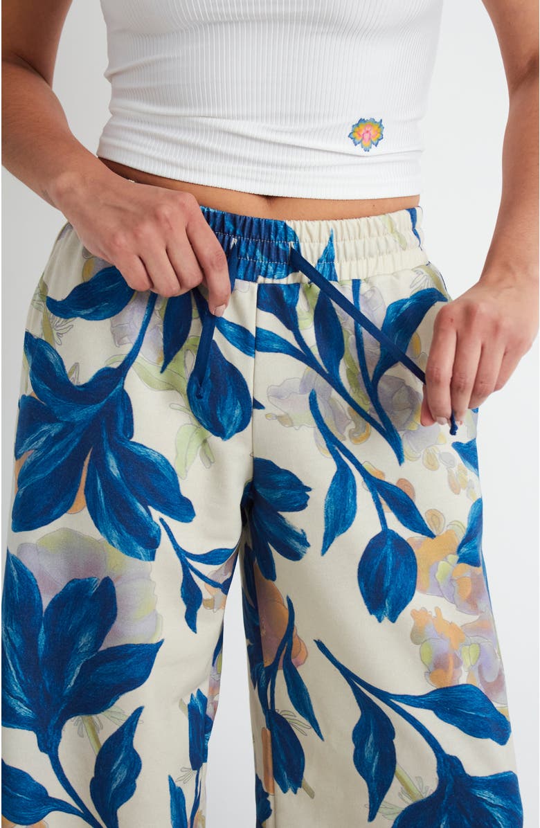Florencia Davalos Tracker Pant, Alternate, color, Blue Flowers