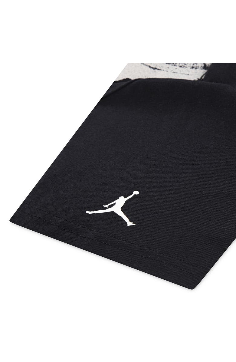 Jordan Kids' MVP Trompe l'Oeil T-Shirt, Alternate, color, Black