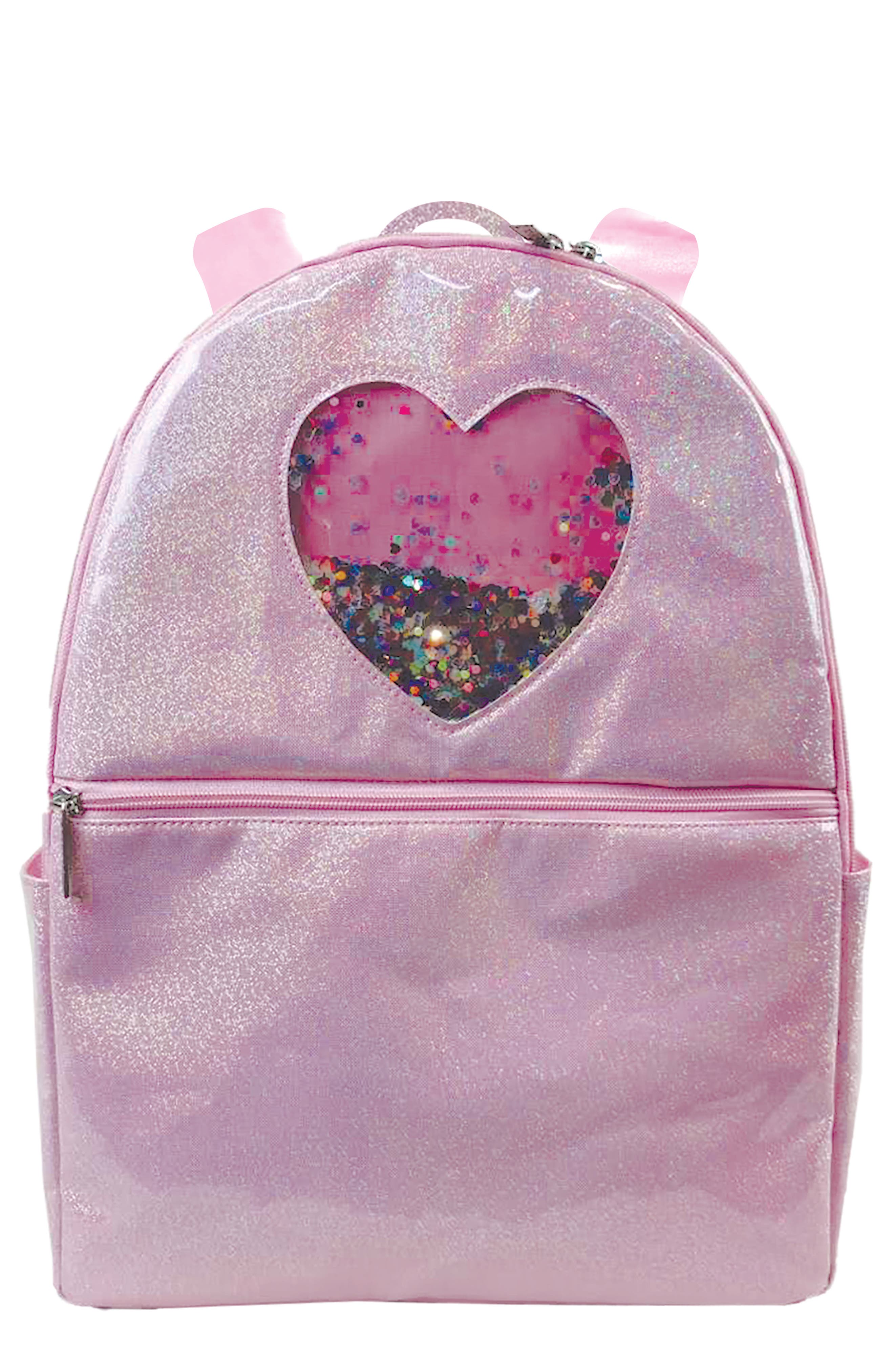 Iscream Heart Confetti Backpack, Main, color, 