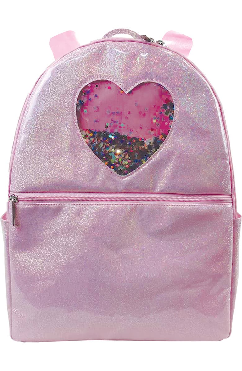 Iscream Heart Confetti Backpack, Main, color,