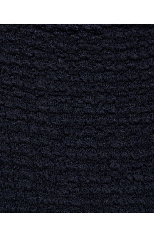 Mango Cotton Blend Crepe Maternity Top In Black