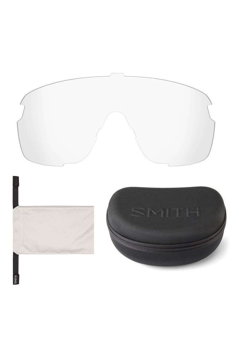 Bobcat 135mm ChromaPop™ Shield Sunglasses, Alternate, color, MATTE BLACK / CHROMAPOP BLACK