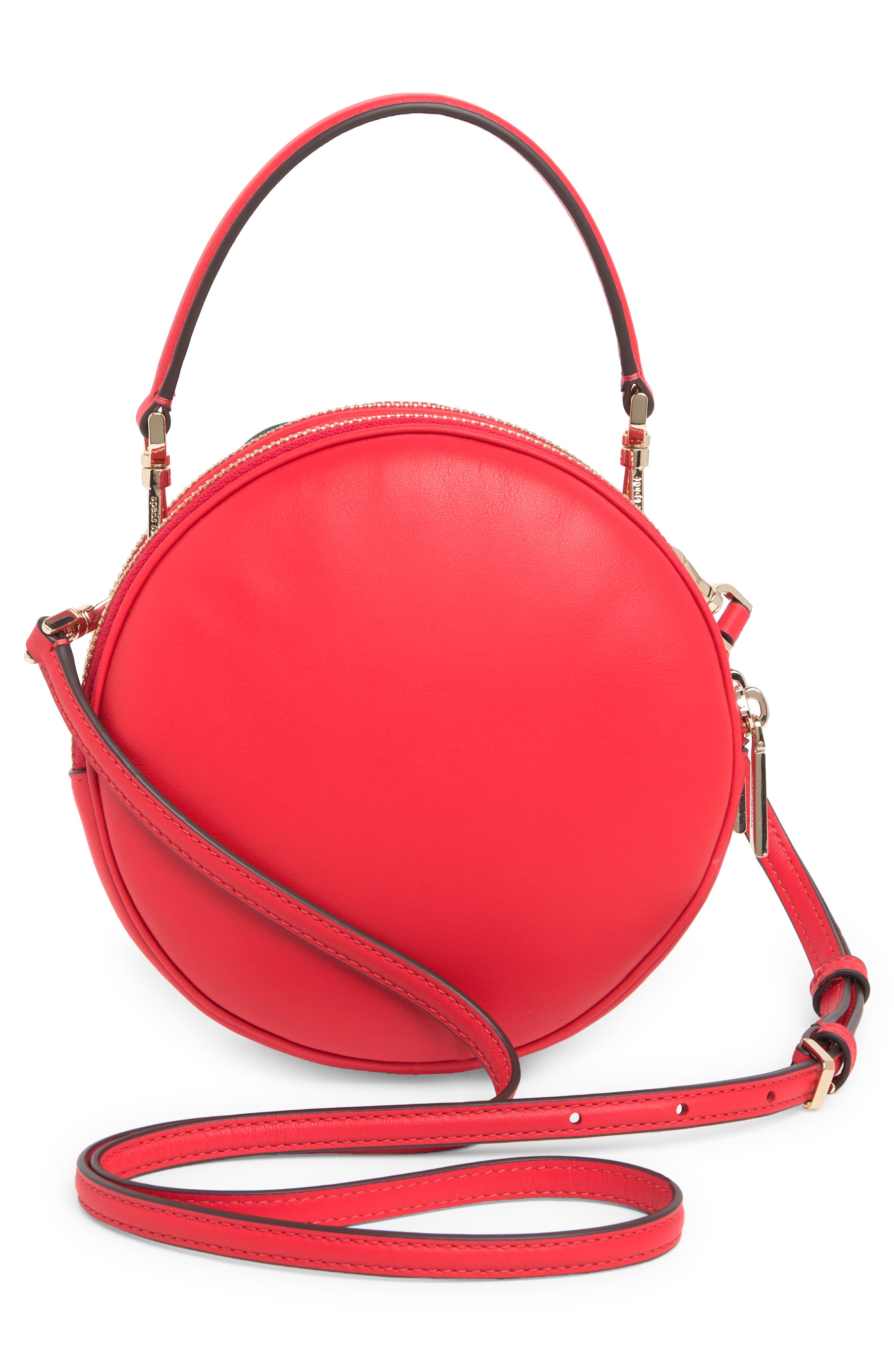Kate Spade New York double mangia tomato small crossbody bag, Alternate, color, 