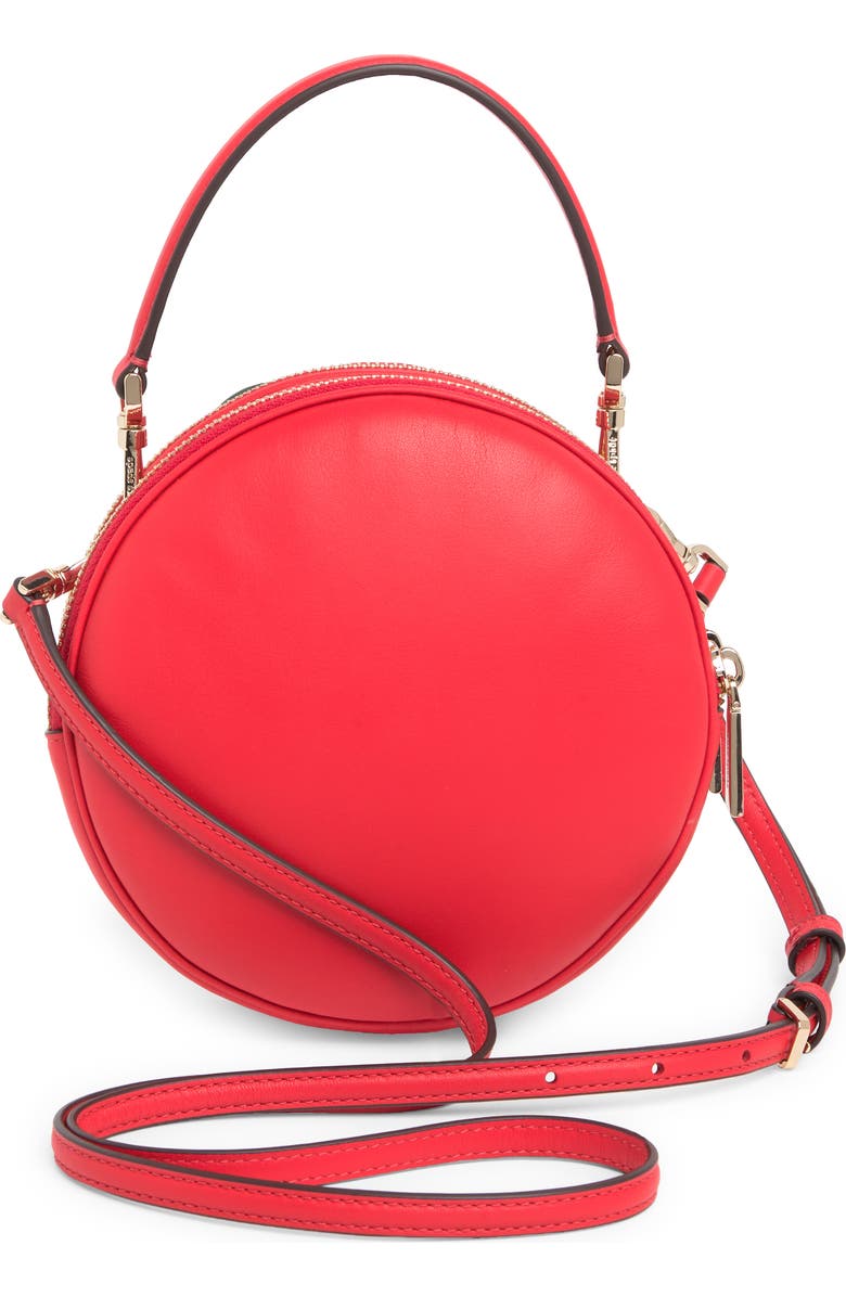 Kate Spade New York double mangia tomato small crossbody bag, Alternate, color,