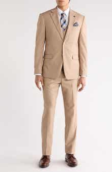 ZEGARIE Classic Fit 3-Piece Suit