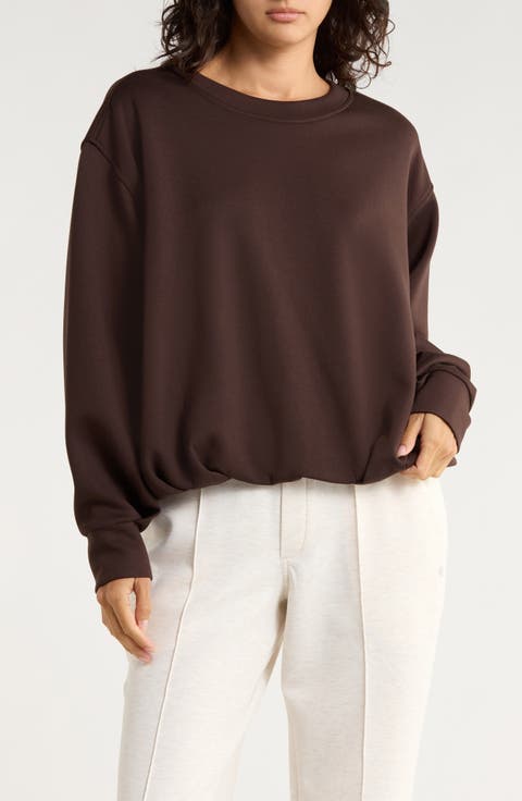 Vortex Scuba Knit Top
