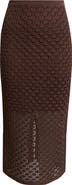 Nordstrom Textured Knit Skirt