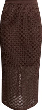 Nordstrom Textured Knit Skirt