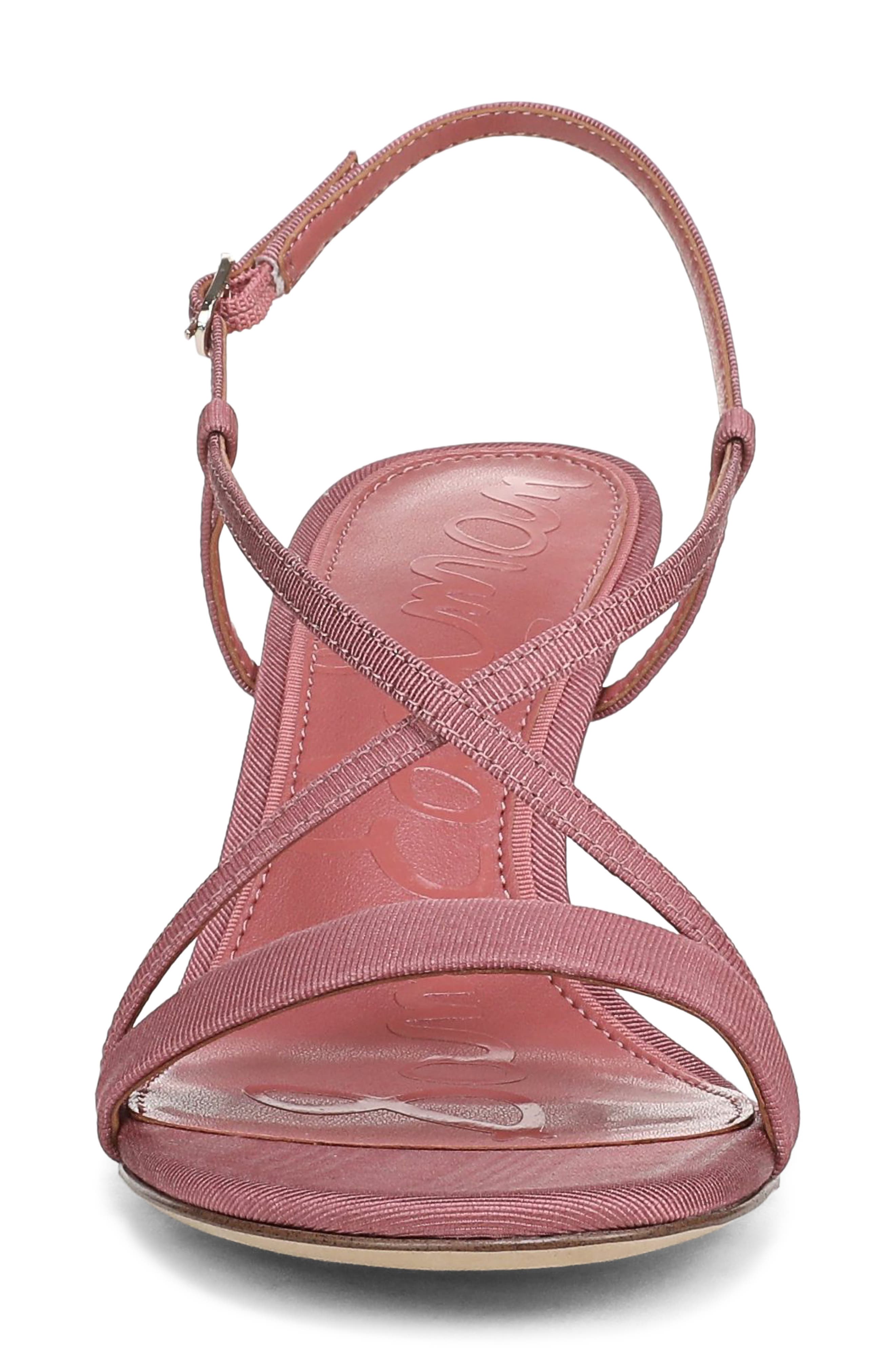 Ginny Strappy Sandal, Alternate, color, LUXE ROSE