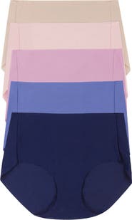 Felina Hint of Skin Assorted 5-Pack Briefs