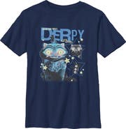 KPop Demon Hunters Boy's Kpop Demon Hunters Derpy and Sussie Stars  Graphic T-Shirt