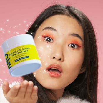 Korean Skincare Snail Mucin & Turmeric Anti Aging Mask