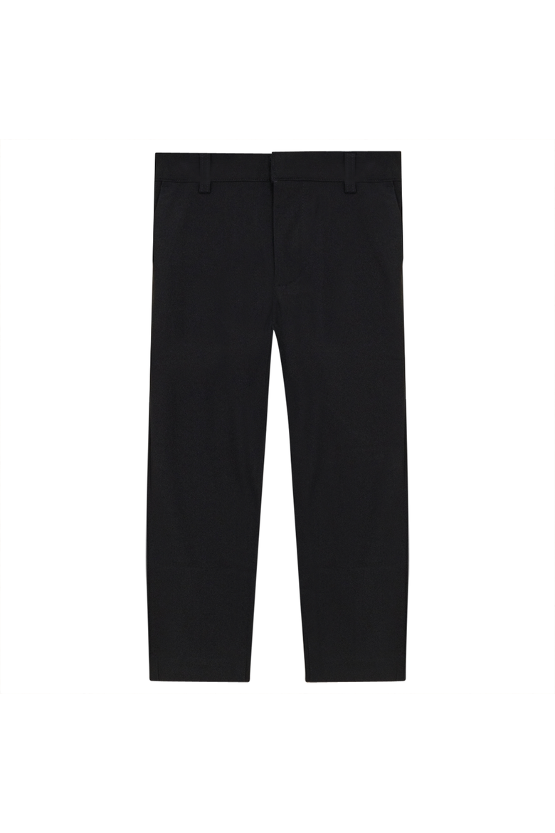 Stretched Slim Fit Pants, Main, color, Black
