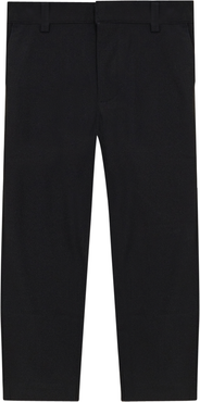 Space Grey Stretched Slim Fit Pants