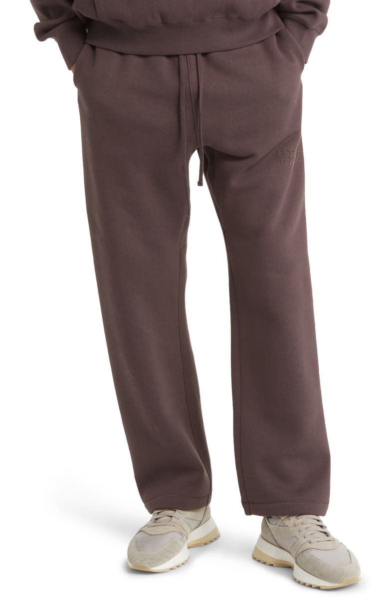Fear of God Essentials Relaxed Cotton Blend Drawstring Sweatpants, Main, color, 