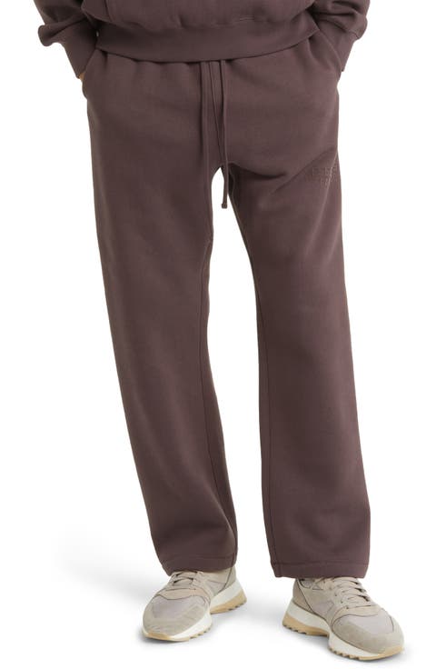 Relaxed Cotton Blend Drawstring Sweatpants