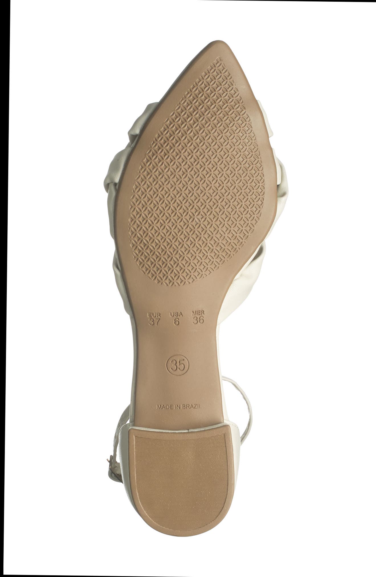 OFFLINE Woven Pointed Toe Slingback Sandal, Alternate, color, 