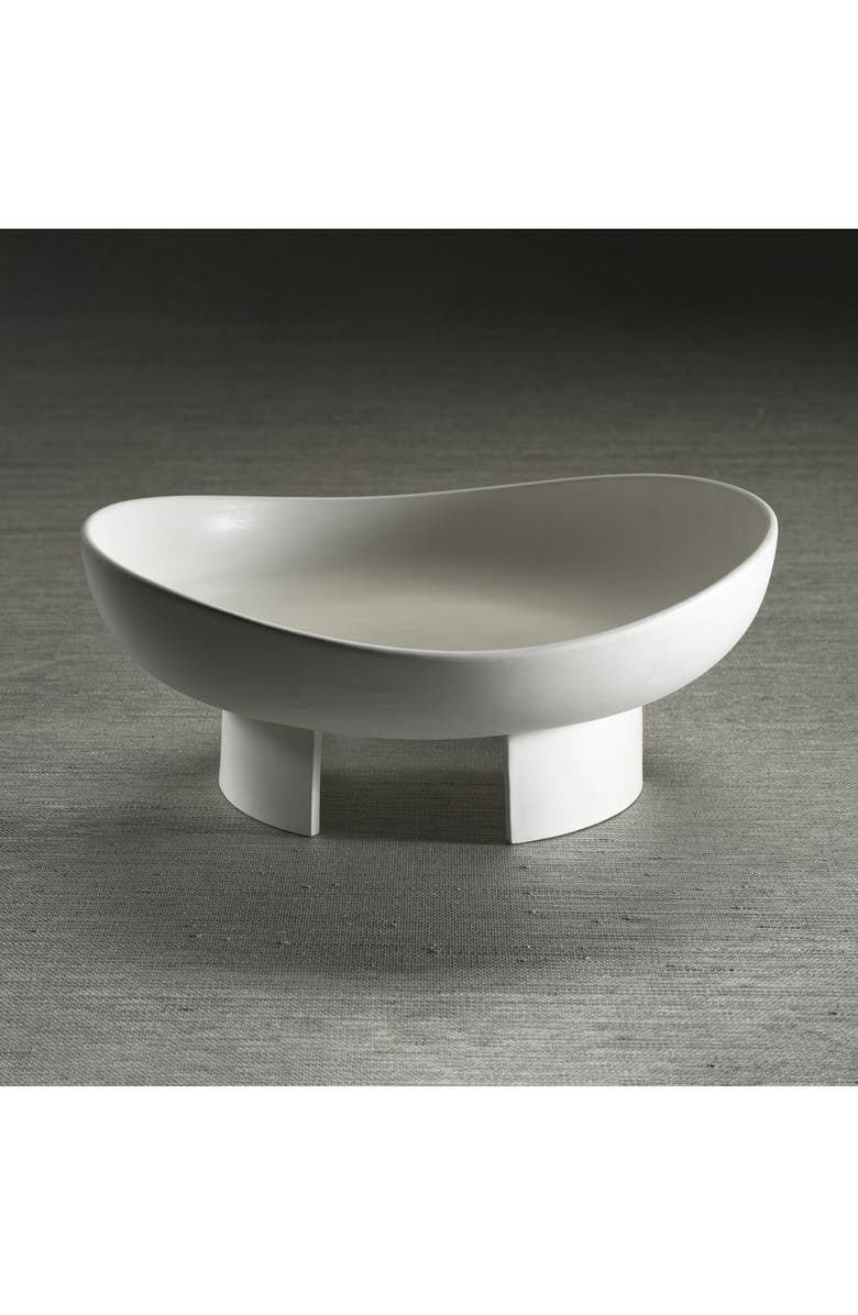 Zodax Kutani Ceramic Bowl, Alternate, color, White