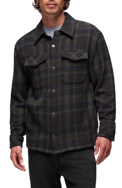 Happy Camp Flannel Snap-Up Shirt Jacket