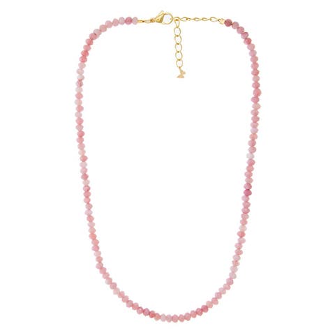 Colored Bead Choker Necklace