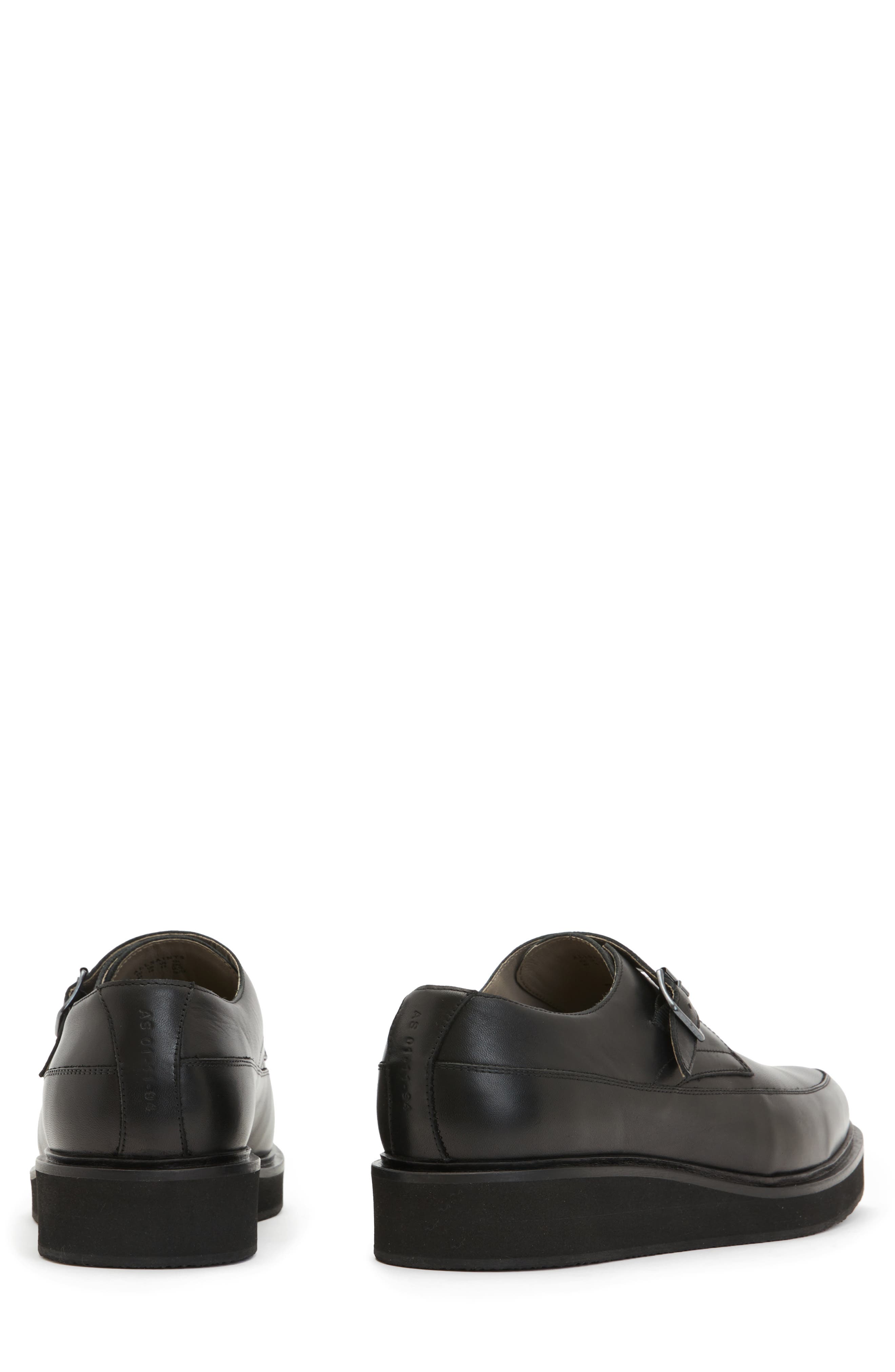 AllSaints Luke Monk Strap Shoe, Alternate, color, 
