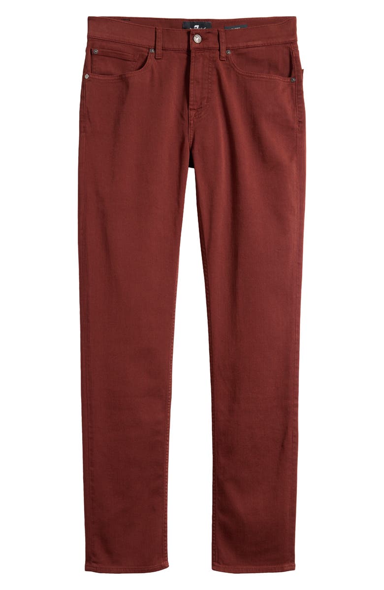 7 For All Mankind Slimmy Slim Fit Jeans, Alternate, color, Morocco