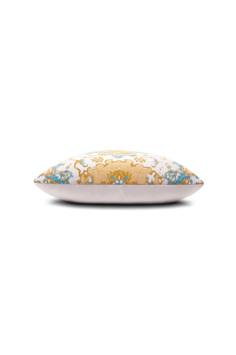 Ashara Summer Jacquard Indoor & Outdoor Woven Accent Pillow, Alternate, color, Summer