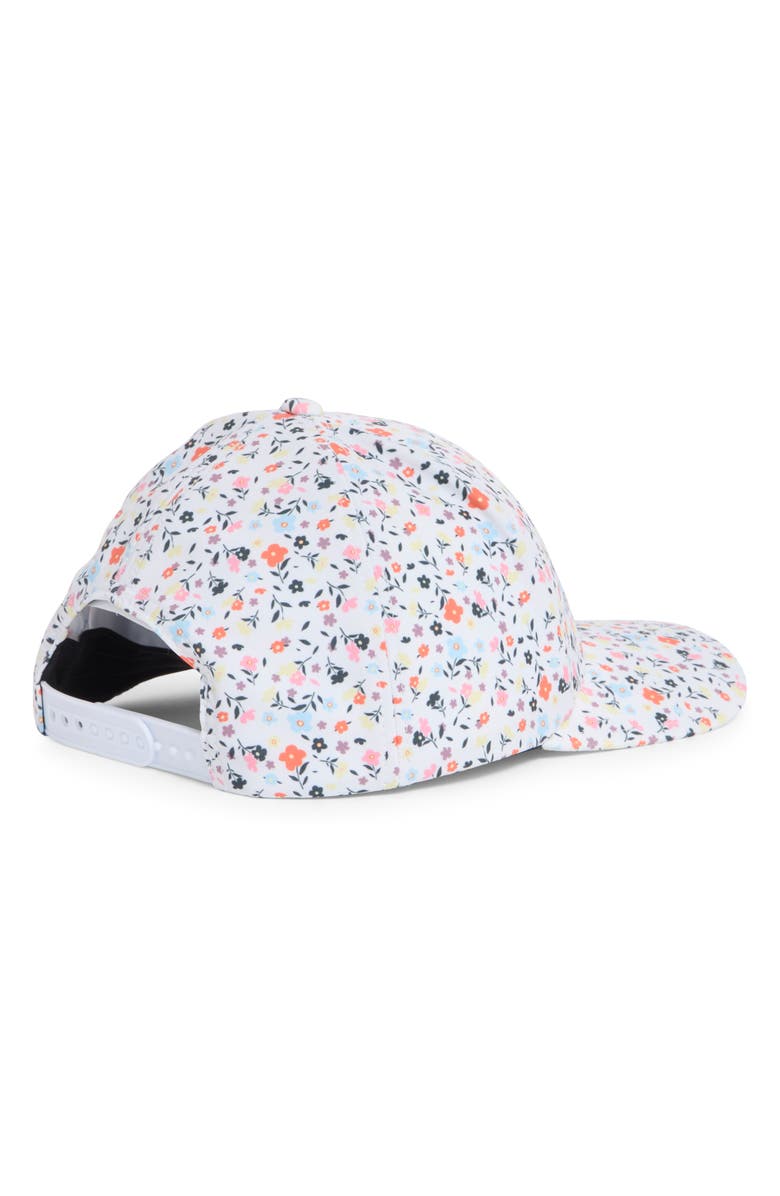 Swannies Lennon Floral Water Repellent Stretch Baseball Cap, Alternate, color, 