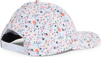 Lennon Floral Water Repellent Stretch Baseball Cap