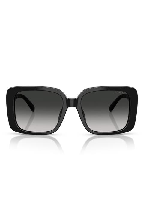 54mm Square Gradient Sunglasses