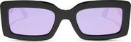 DIFF Katie 52mm Gradient Rectangle Sunglasses