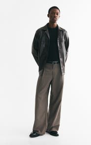 H&M Oversized Wide-Leg Tailored Pants