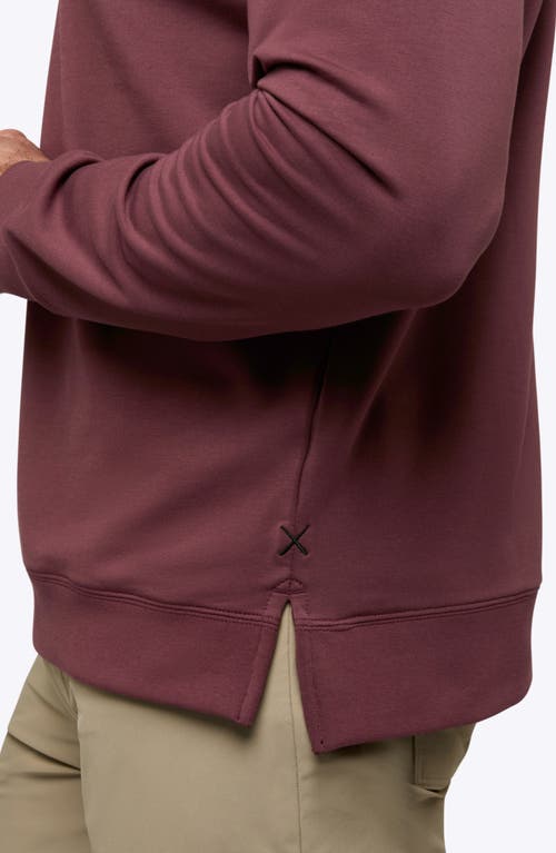 Cuts Hyperloop Split Hem Sweatshirt In Purple