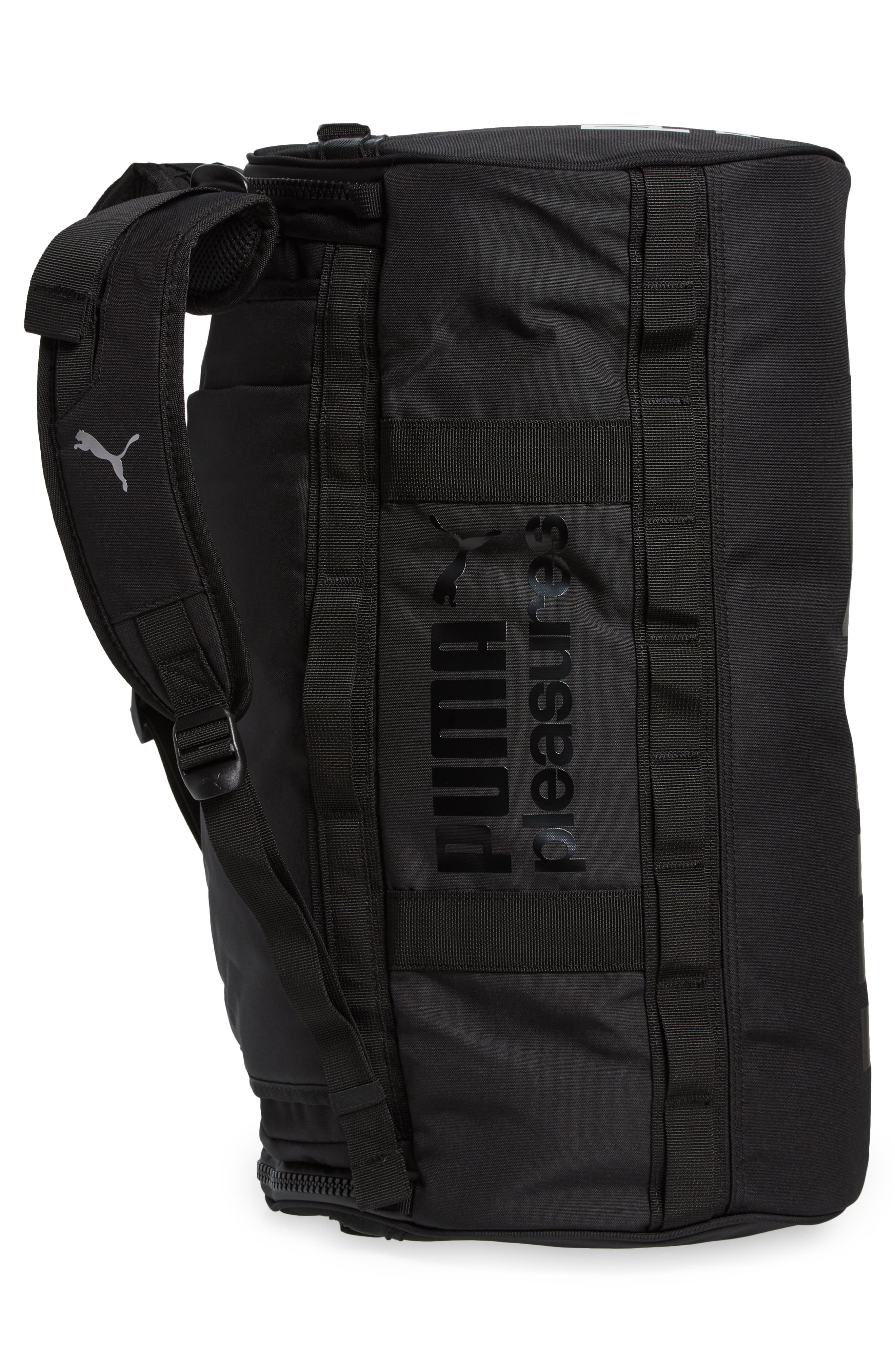 PUMA x PLEASURES Duffle Bag, Alternate, color, 