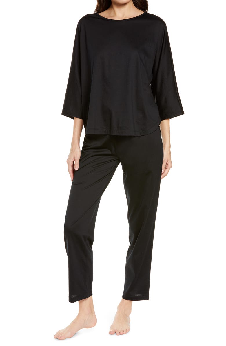 Natori Bliss Cotton & Modal Pajamas, Main, color, 