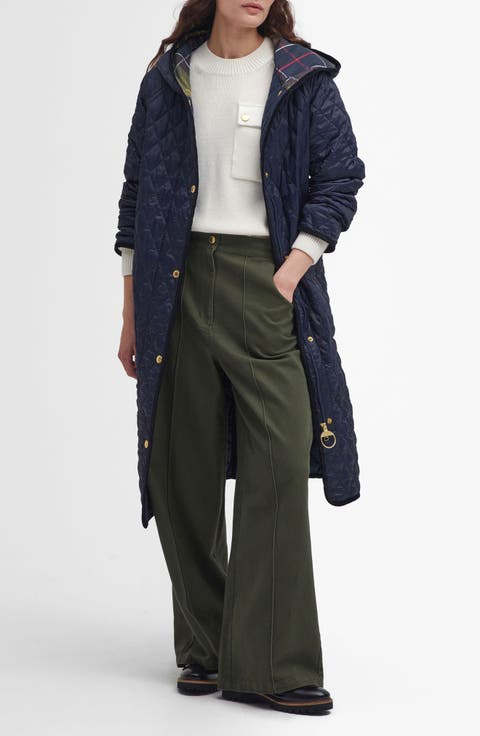 Harmby Hooded Quilted Coat