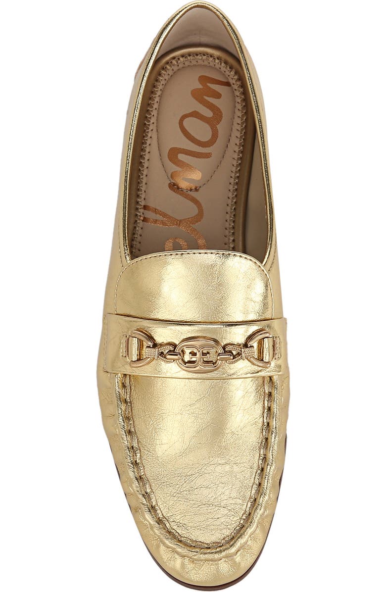 Sam Edelman Lucca Loafer, Alternate, color, Amber Gold