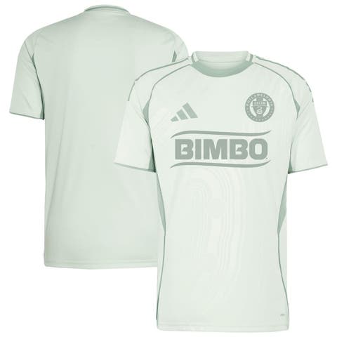 Men's adidas Light Green Philadelphia Union 2025 One Planet Pre-Match Top