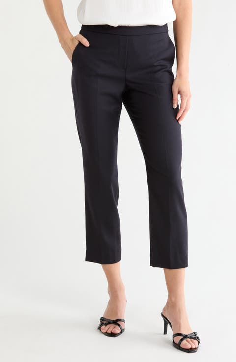 Sleek Flannel Treeca Pull-On Pants