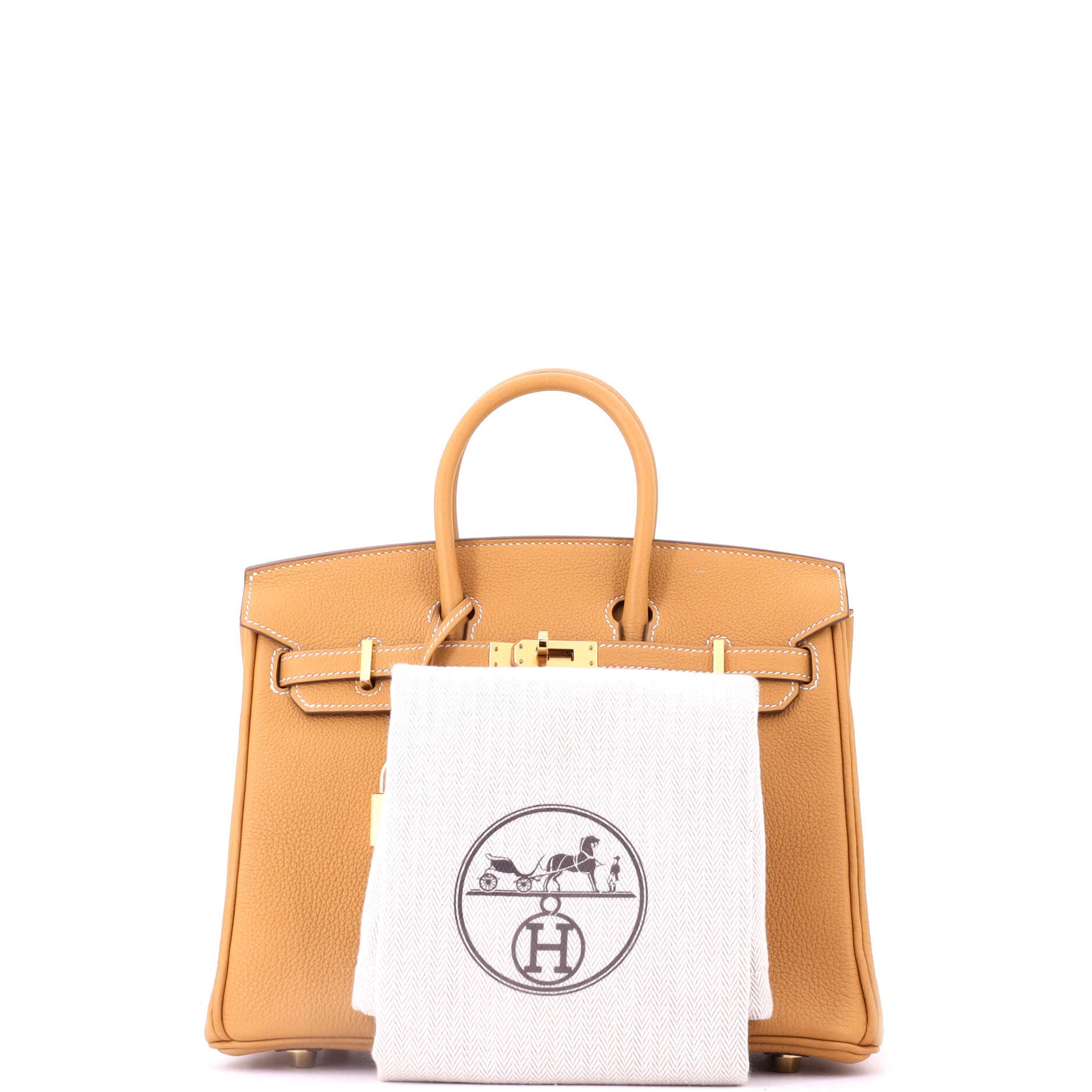 Pre-Owned Hermes Birkin Handbag Brown Togo with Gold Hardware 25, Alternate, color, Natural Sable