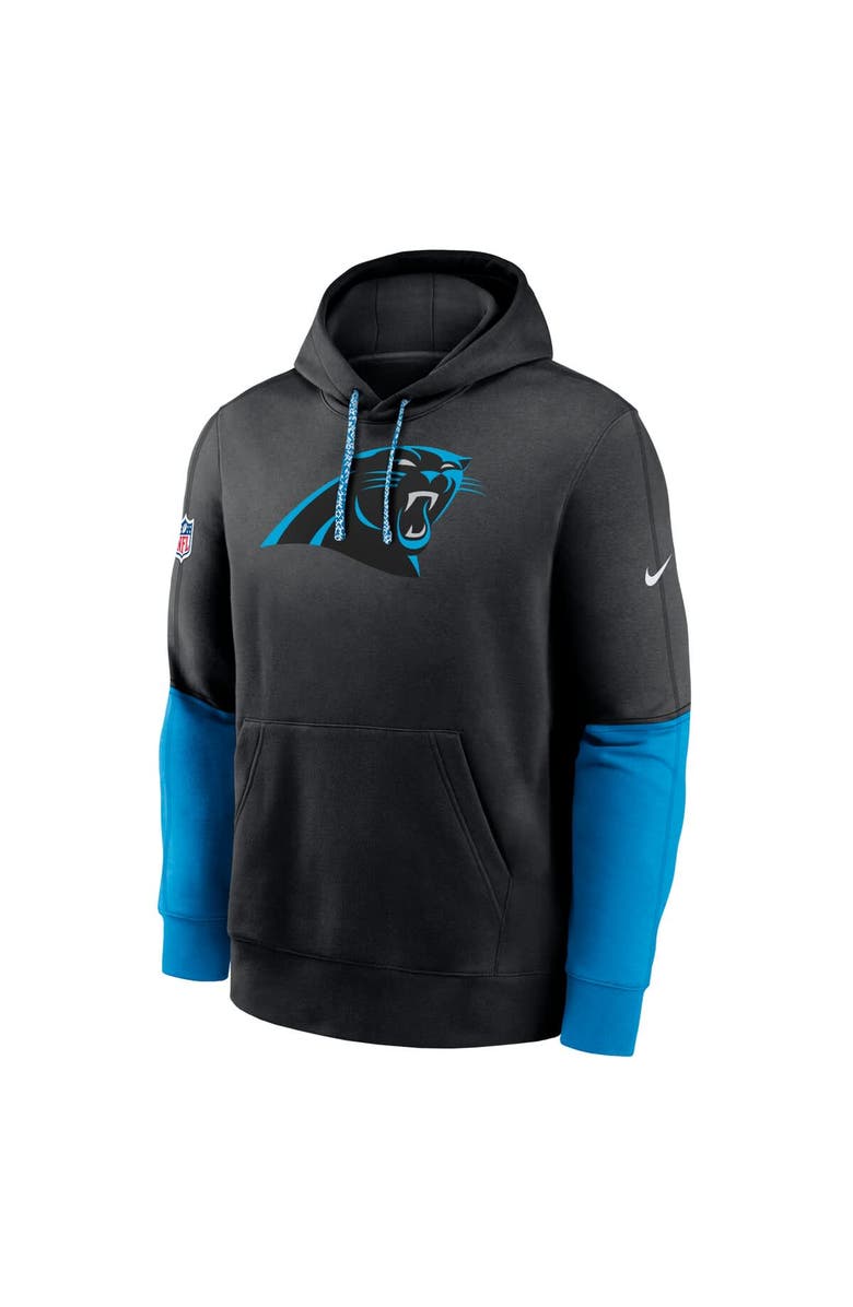 Nike Men's Nike Black Carolina Panthers 2024 Sideline Club Pullover Hoodie, Alternate, color, Black