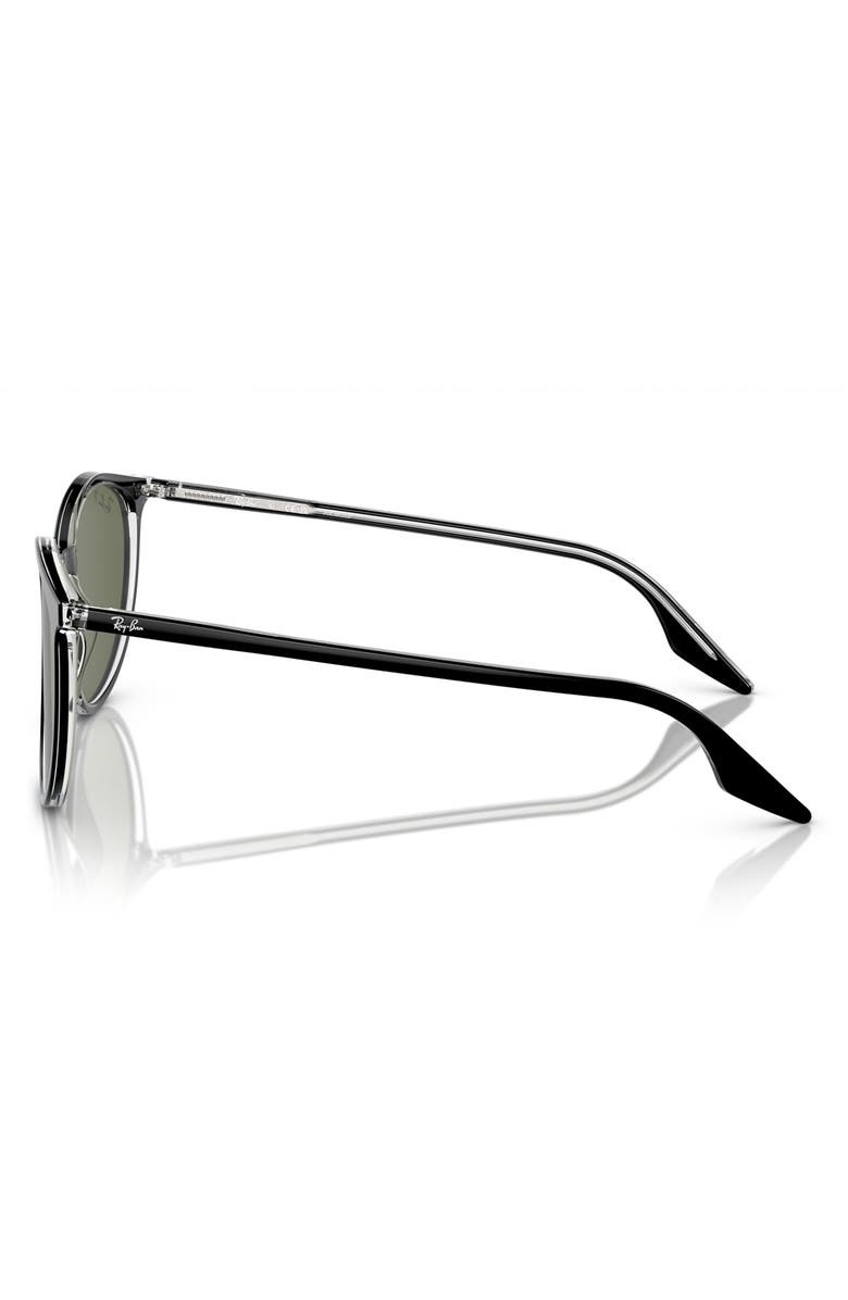 Ray-Ban 51mm Polarized Phantos Sunglasses, Alternate, color, Black Green