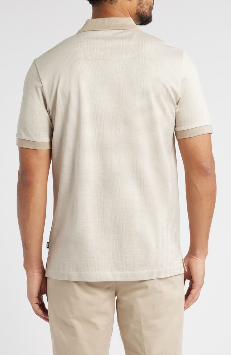 BOSS Parlay Cotton Piqué Polo, Alternate, color, Light Beige