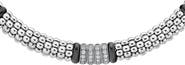 LAGOS Black Caviar Diamond Rope Necklace