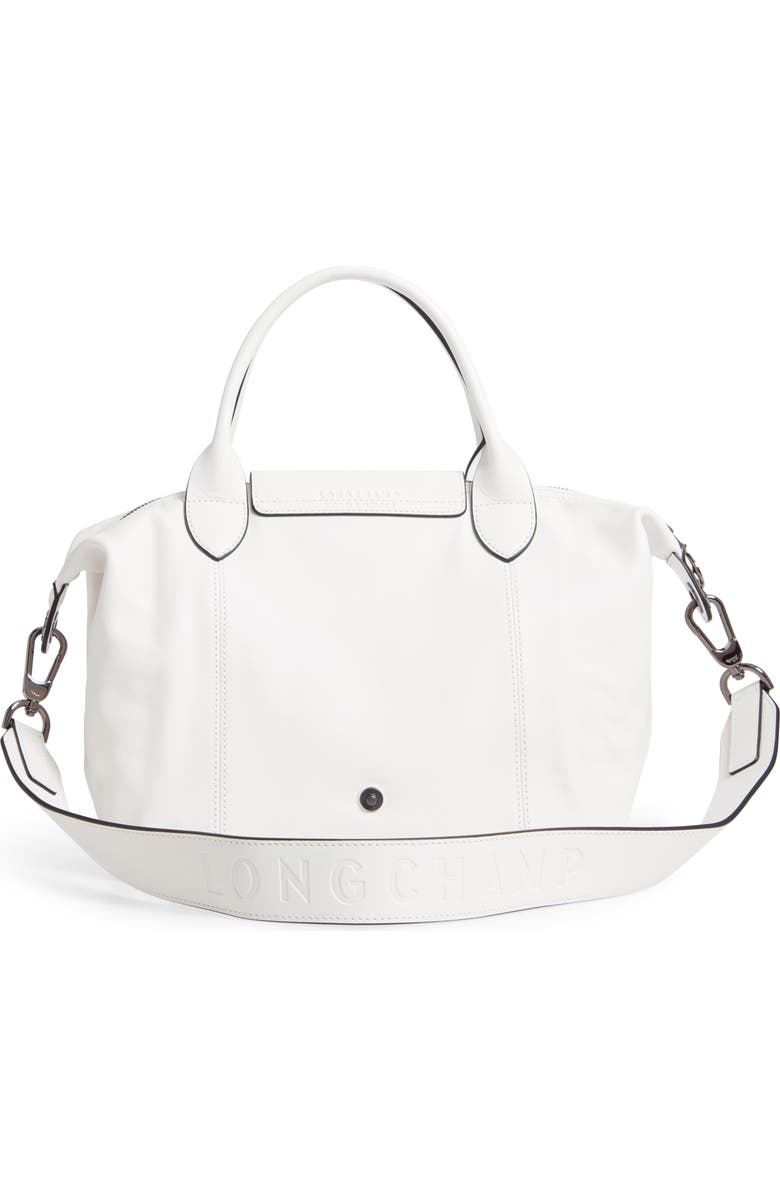 Longchamp Small Le Pliage Cuir Leather Shoulder Bag, Alternate, color,