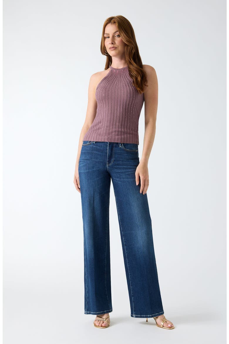 Metallic Rib Tank, Alternate, color, PURPLE